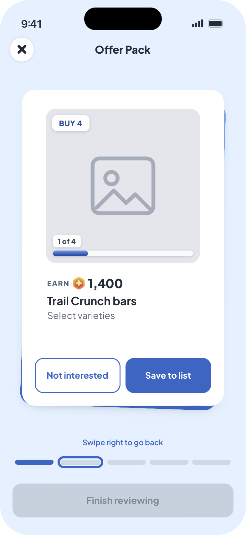 Prototype screen