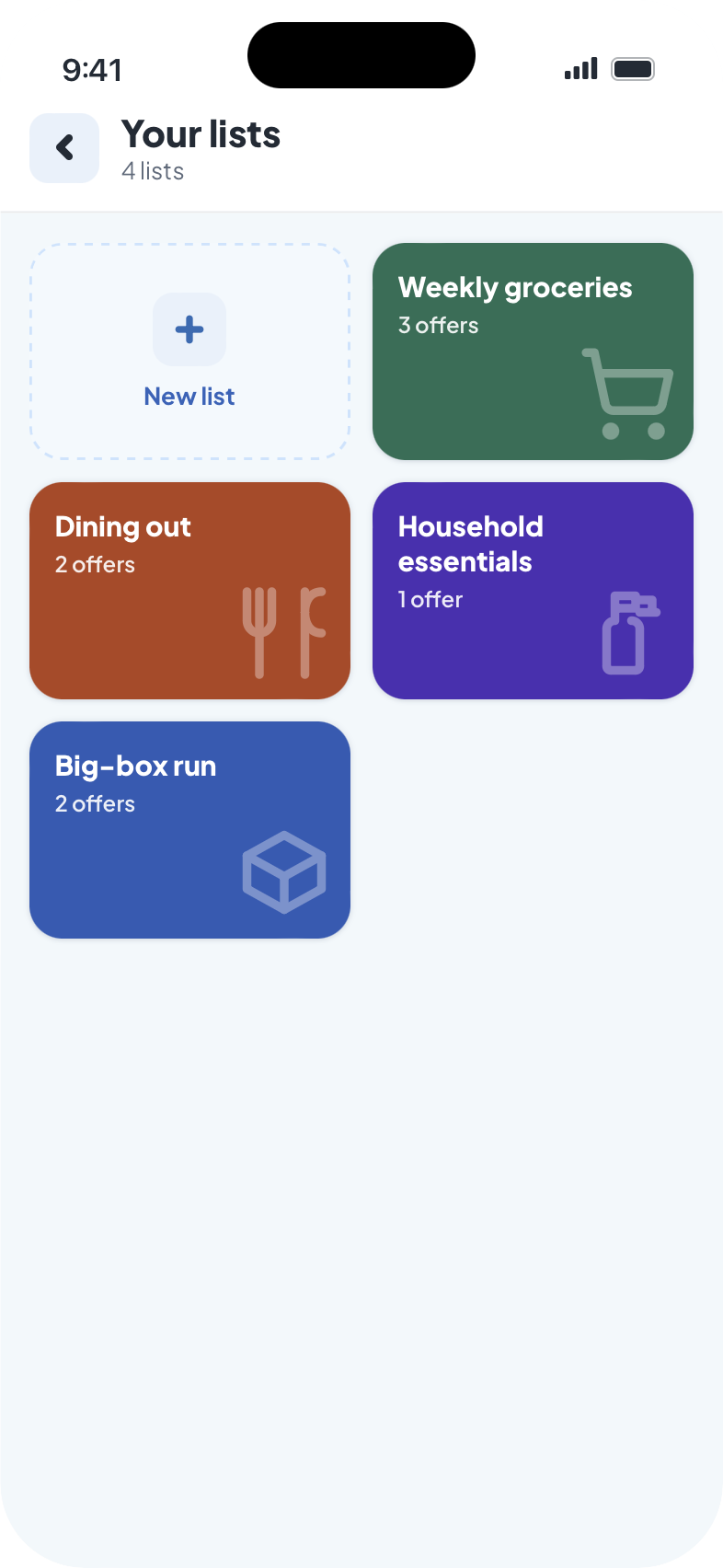 Prototype screen
